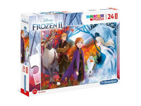 Головоломка 24 штуки Maxi Frozen II CLEMENTONI 28513
