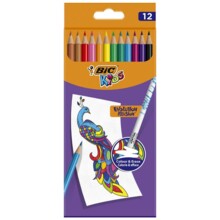 Олівці з гумкою 12kol/180 Kids Evolution Illusion BIC 987868