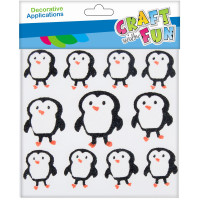 EVA Penguin CRAFT WITH FUN 463711 Самоклеючий декоративний орнамент