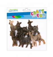 Декоративне оздоблення самоклеючі деревини/кора Сарна 5см CRAFT З ВЕСЕЛО 463834