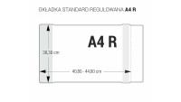 Регульована кришка A4 - 303 прозора BIURFOL OZB-46