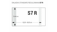 Регульована кришка B5 - 258 прозора BIURFOL OZB-58