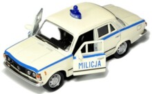 Fiat 125P Міліція металевий легковий автомобіль 1300088412