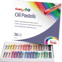 Пастелі олійні 36 кольорів PENTEL PHN36