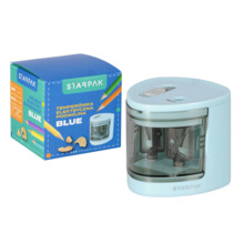 Точилка для акумуляторів подвійна синя STARPAK 470857