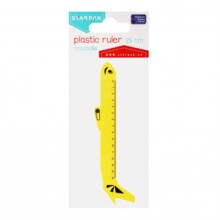Пластикова лінійка Літак 15cm PBH STARPAK 470961