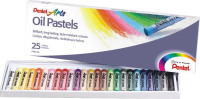 Пастелі олійні 25 кольорів PENTEL PHN25
