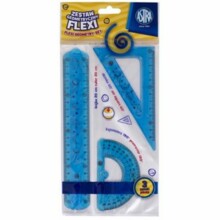 Геометричний шкільний набір 3el Flexi ASTRA 424120001