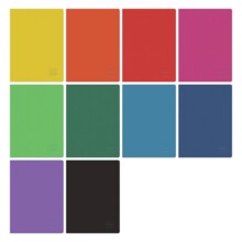 Зошит А5 60 аркушів Сітка Rainbow HERLITZ 9583105