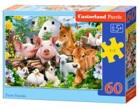 Головоломка 60 штук Farm Friends CASTORLAND B-066209