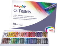 Пастелі олійні 50 кольорів PENTEL PHN50