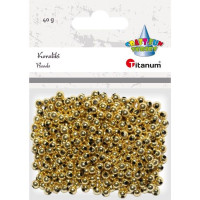 Золоті намистини 5мм 40г ТИТАН КРАФТ-ФУН СЕРІЯ