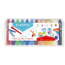 Пастелі олійні твіст-он 12 кольорів STARPAK 491030