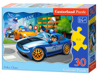 30 штук головоломки, контур поліції Чейз CASTORLAND B-03785