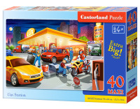 Головоломка 40 Maxi Floor Gas Station CASTORLAND B-040377