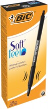 Автоматична ручка Soft Feel чорна op.12 шт. BIC 837397