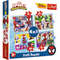 Головоломка 4W1 Spidey TREFL Team 34611 TR
