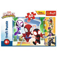 Головоломка 24 штуки Максі У світі Spidey TREFL 17371 TREF