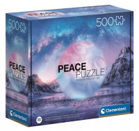 Головоломка 500 штук HQC Peace Light Blue CLEMENTONI 35116