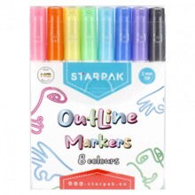Контур Контур Металік 8 Колір Контур Маркер STARPAK 497706