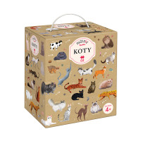 PUZZLOVE CZUCZE KOTY 60 EL. 4+