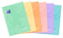 60-сторінковий блокнот A4 Oxford EasyBook Pastel у клітинку з полем