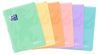 60-сторінковий блокнот A5 Oxford EasyBook Pastel у клітинку з полем