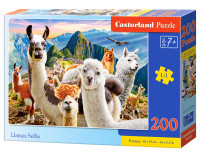 Головоломка 200 штук Llamas Selfie CASTORLAND B-222193