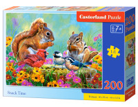 200 штук Snack Time PUZZLE CASTORLAND B-222179