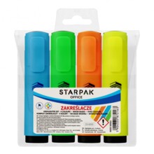 Хайлайтер 4 кольори mix1 STARPAK 505523