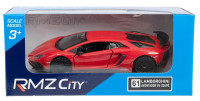Легковий автомобіль металевий 16x7x7 Lamborghini Aven червоний DAFFI K-869 DAFI