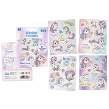 Вікно Наклейки 16x21/4k Єдиноріг НАКЛЕЙКА BOO 514892