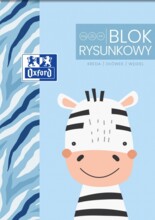 Картки Oxford Kids A4 Drawing Block 20, білі
