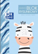 Картки Oxford Kids A3 Drawing Block 20, білі
