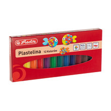 Пластилін HERLITZ 12 кольорів