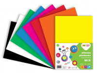 A4 MIX листовий зефір, 8 листів, 8 кольорів, Happy Color