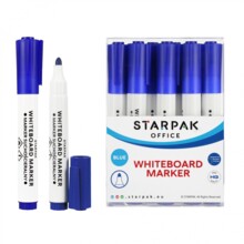 A'12 STARPAK 524568 Круглий синій сухий маркер стирання