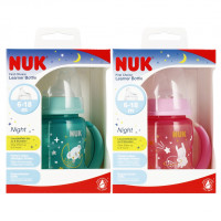 NUK 150 мл 6м+ пляшка з First Choice Нічний колір мікс тримач 10215326