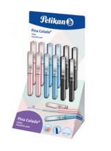 PELIKAN PINA COLADA фонтан ручка кольоровий мікс дисплей 12 шт.