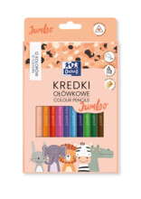 Дитячі олівці Oxford Jumbo 12 кольорів
