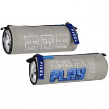 Пенал Tube 1zipper Pixel сірий STARPAK 527231