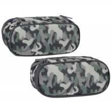 Пенал для олівців 1 Moro Zipper із сіткою STARPAK 527256