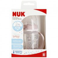 NUK 150мл 6м+ пляшка з першим вибором Disney Bambi 10743313 ручка