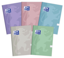 Brulion Oxford Touch Pastel A5 96 картатих сторінок із запасом