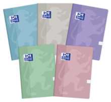 Brulion MO Oxford Touch Pastel B5 60 картатих карт із запасом