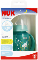 NUK 150 мл 6м+ пляшка з Нічна ручка першого вибору зелена 10215326