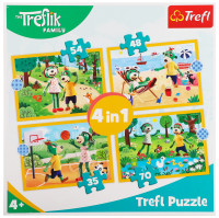 4-в-1 Trefliki головоломка на канікулах TREFL 34623
