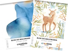 CREATINIO A4 Painting Block 20 Cards White