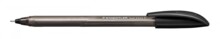 Одноразова кулькова ручка, трикутна 4320, F, чорна, Staedtler PUD A'10