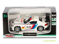 Легковий автомобіль металевий П/Б 14х7х7 BMW Z4 GT3 білий DAFFI M-301.